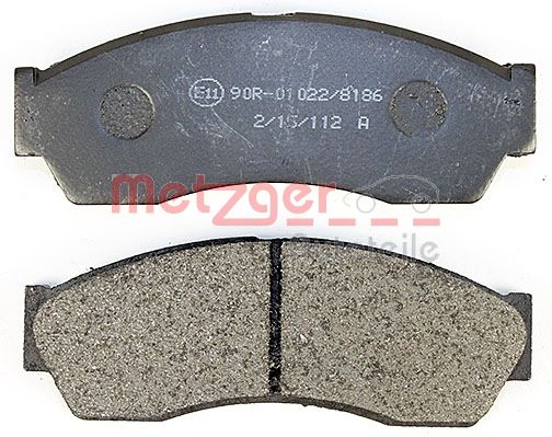 METZGER 1170590 Bremsbelagsatz, Scheibenbremse